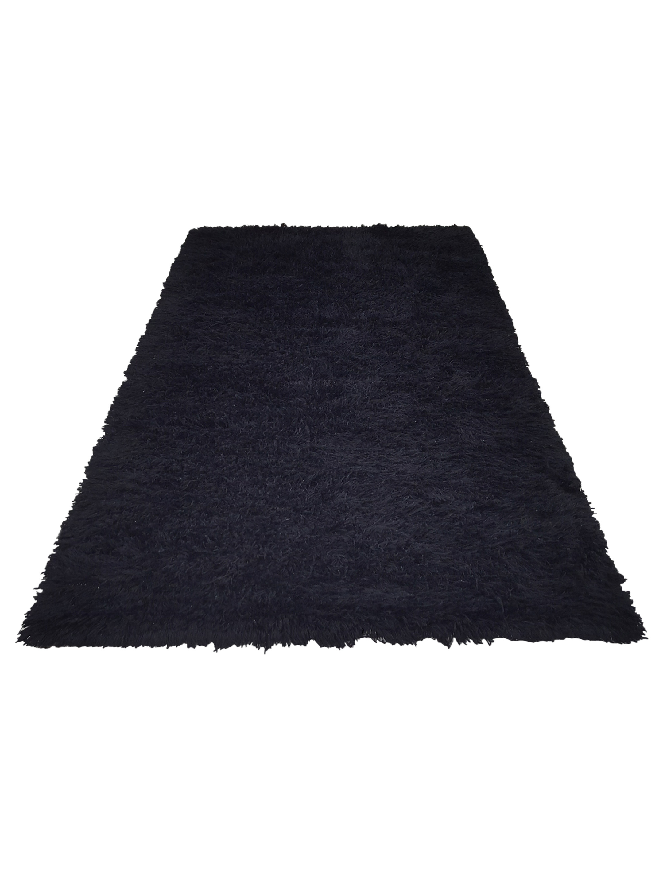 Shag Hand Woven Black