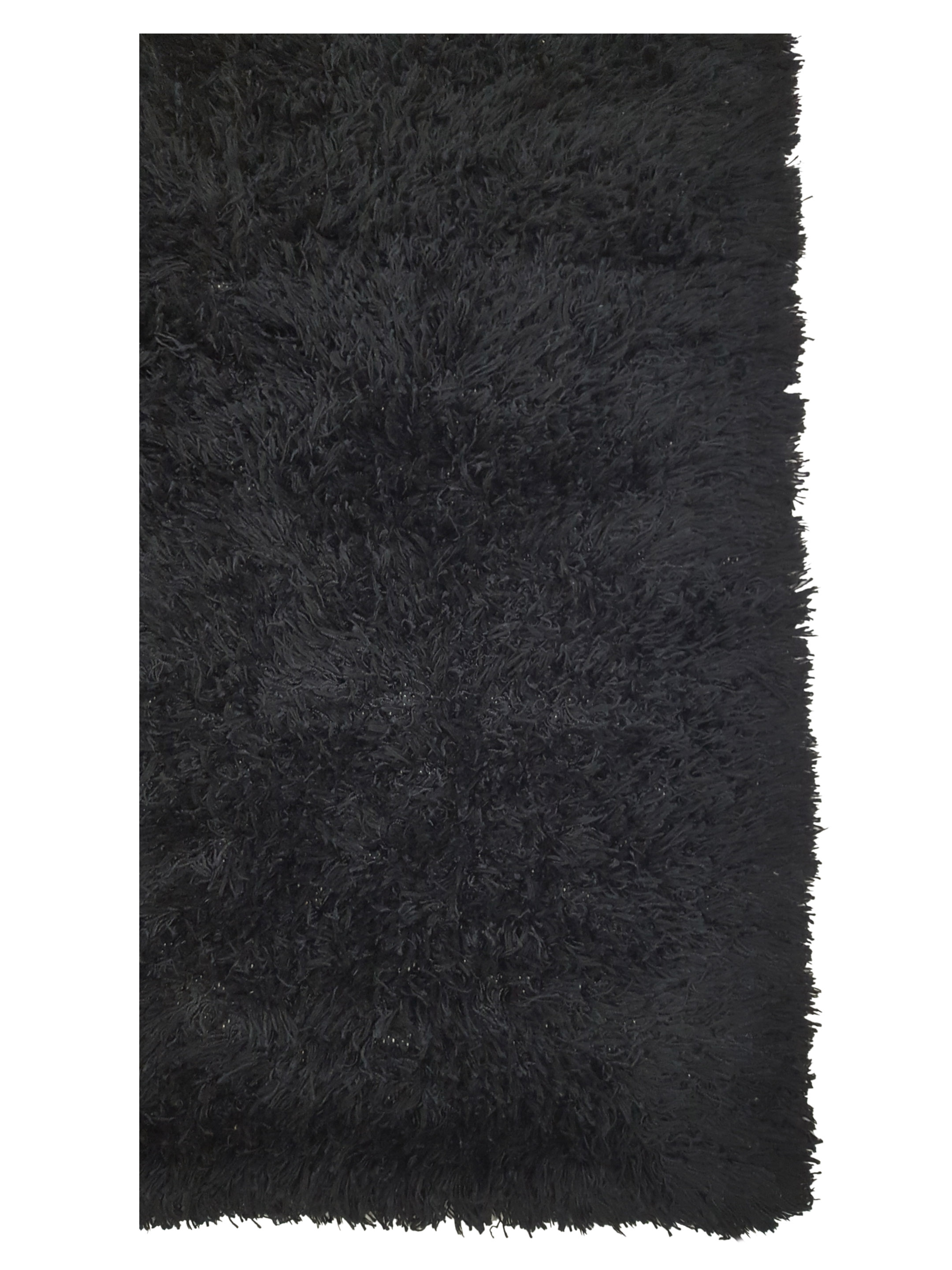 Shag Hand Woven Black - Image 3 of 6