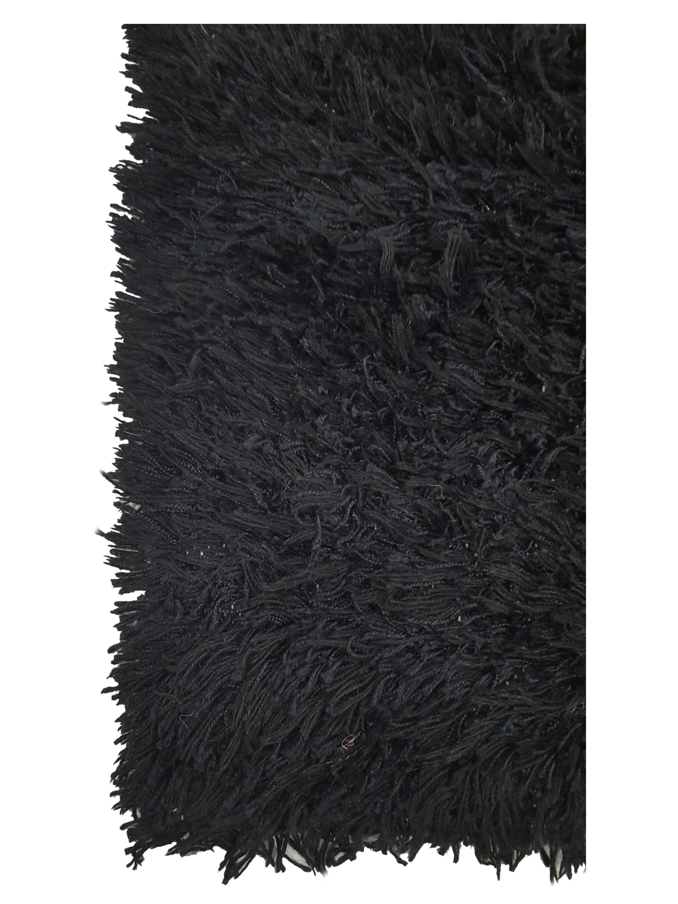 Shag Hand Woven Black - Image 4 of 6