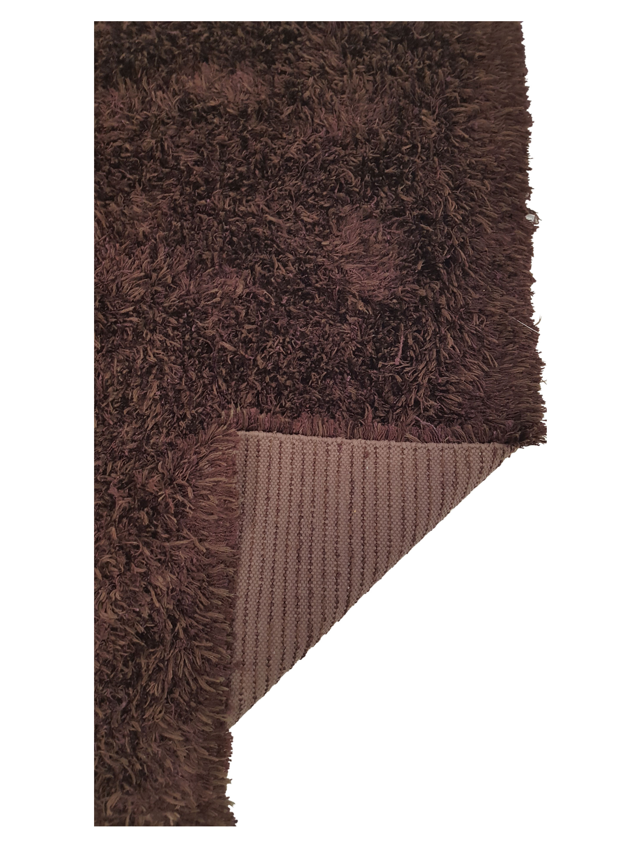 Shag Hand Woven Brown - Image 2 of 6