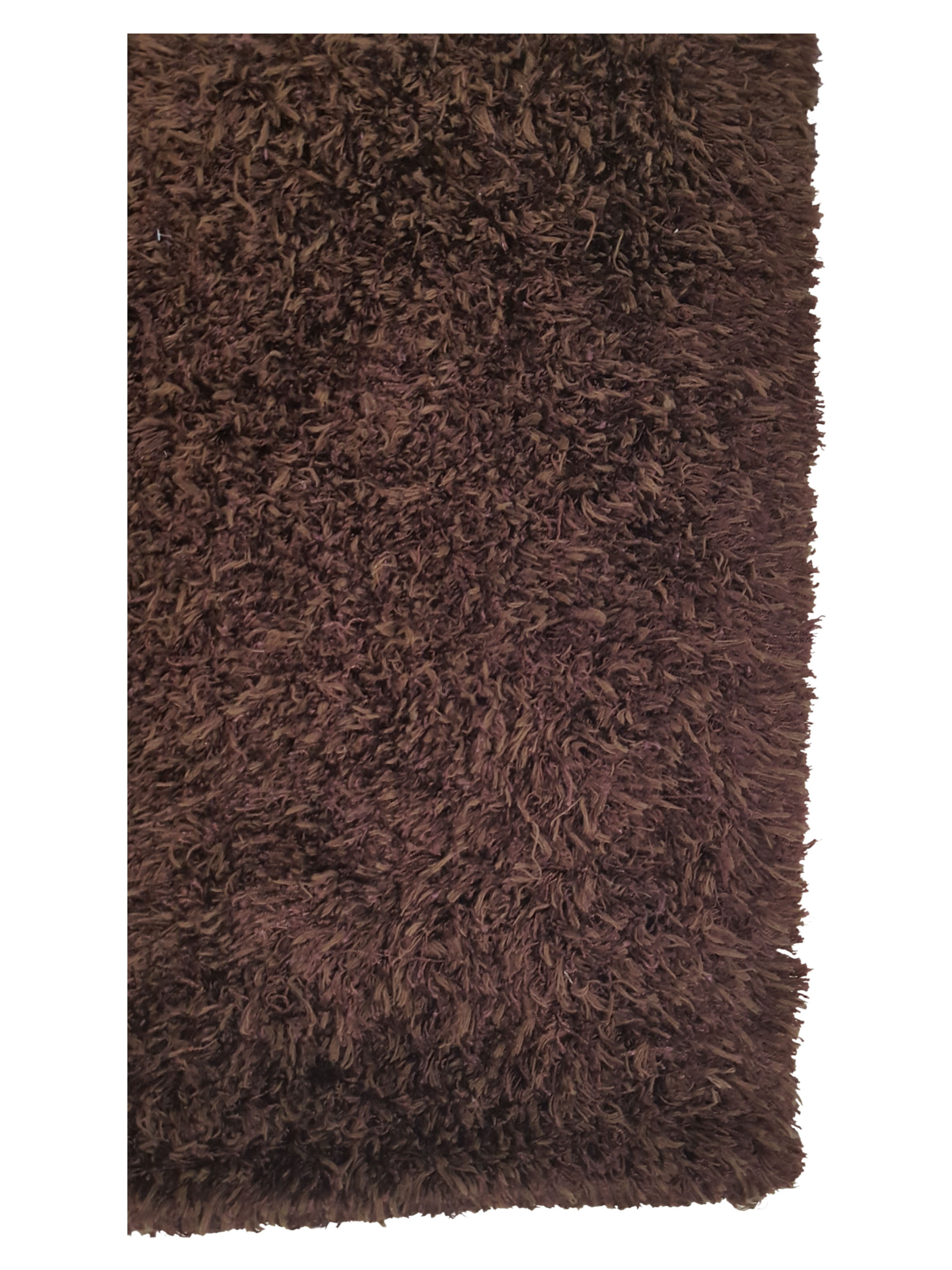 Shag Hand Woven Brown - Image 3 of 6