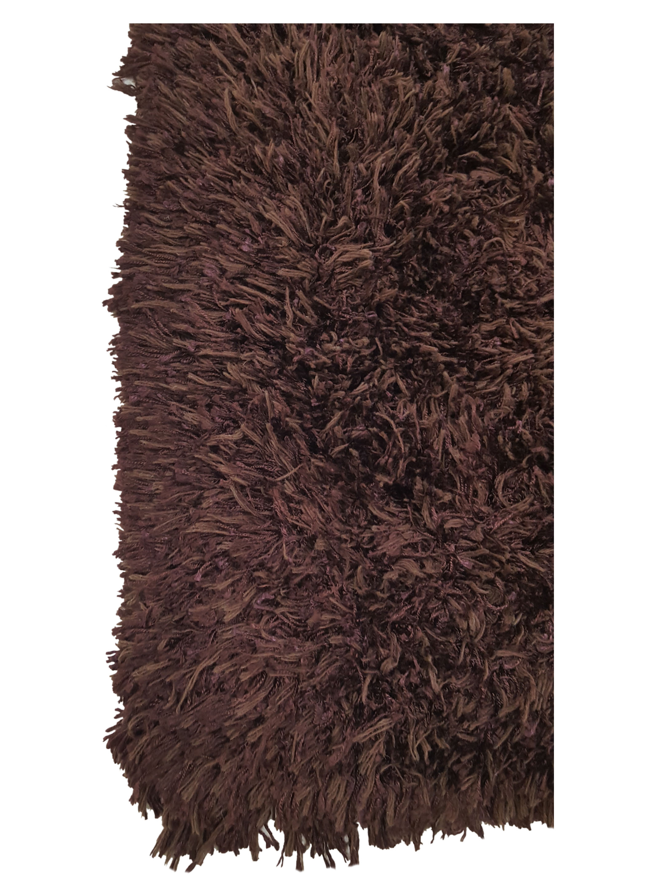 Shag Hand Woven Brown - Image 4 of 6