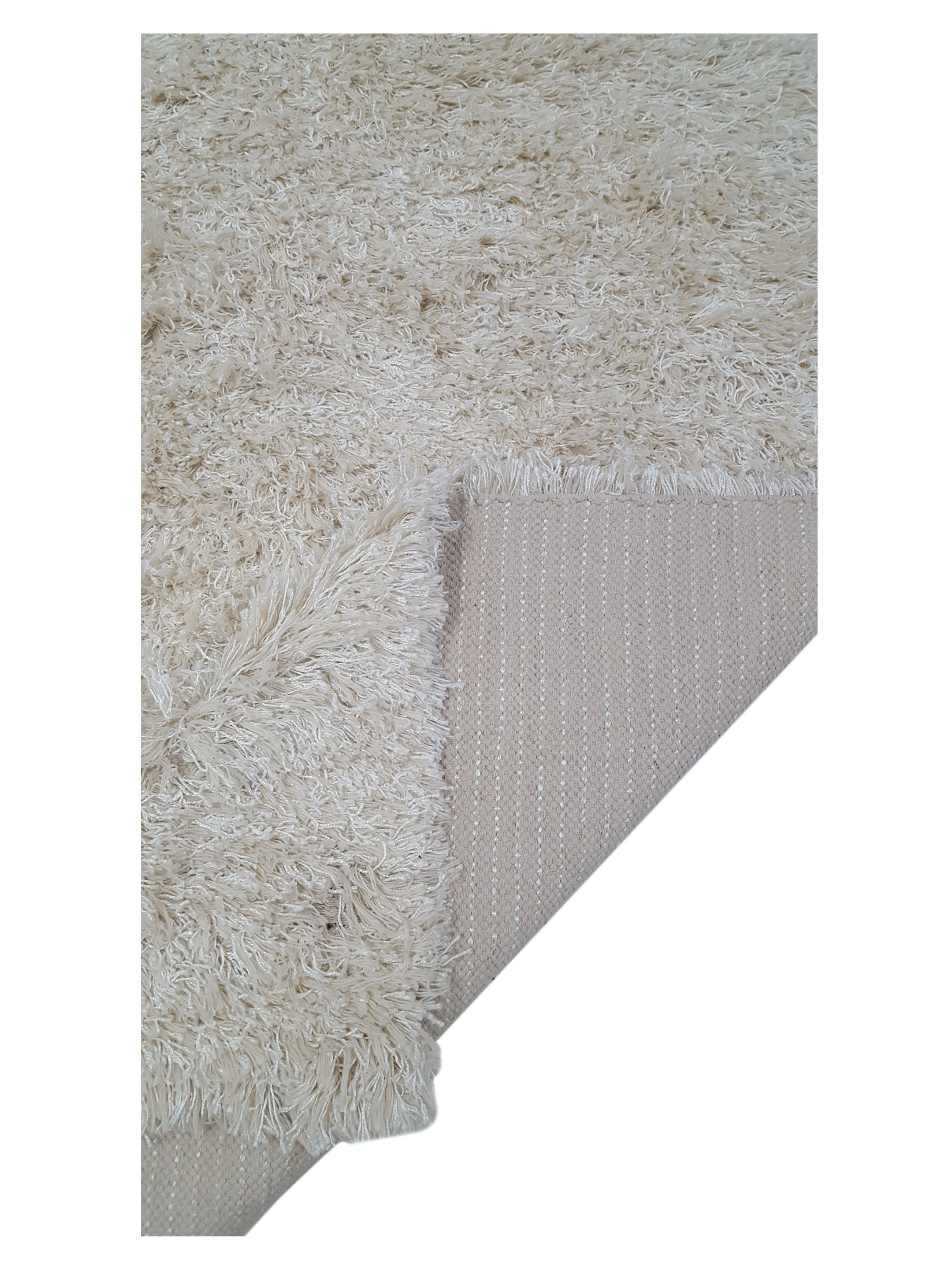 Shag Hand Woven White - Image 2 of 6