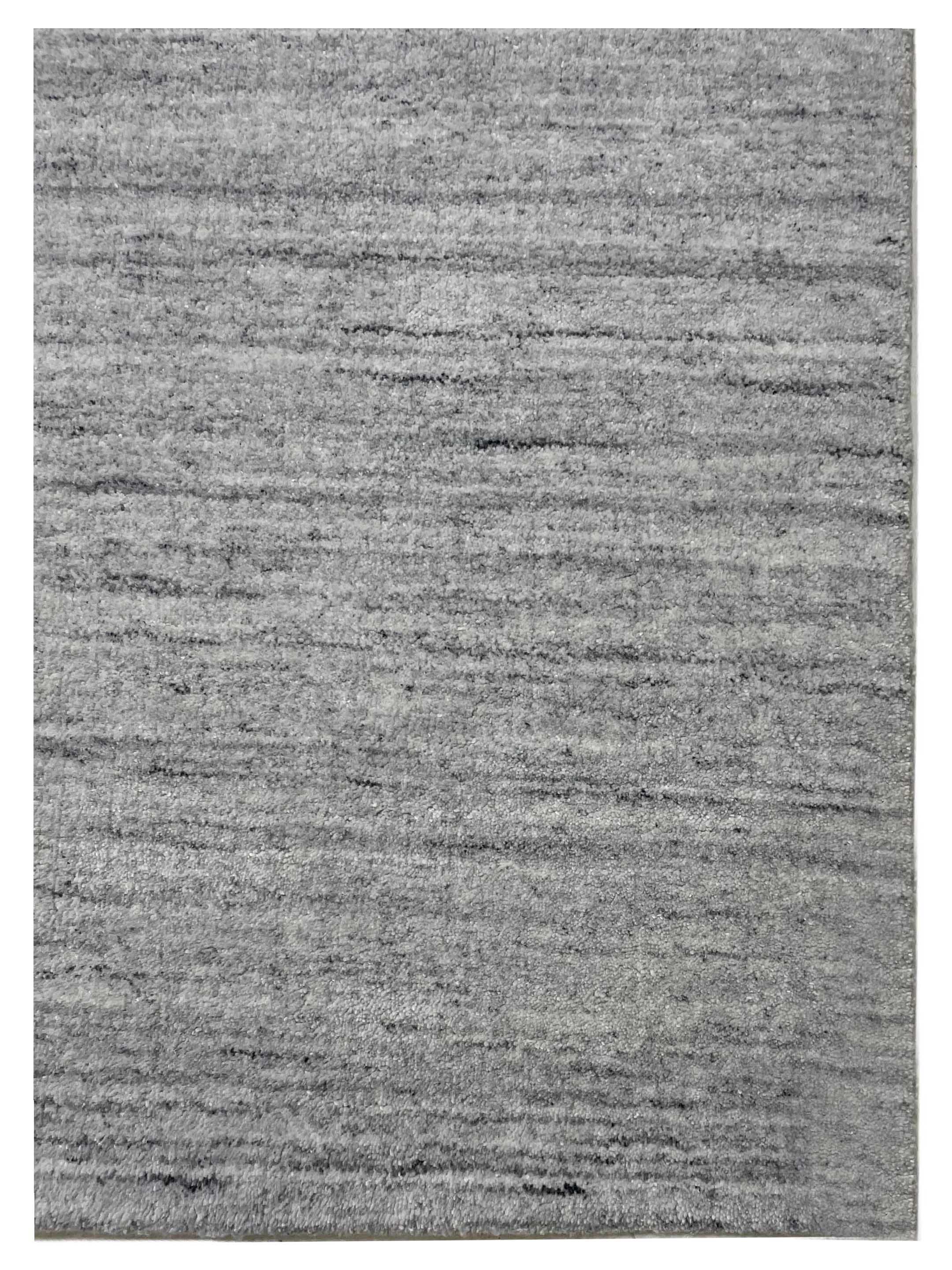 Soho Hand Knotted Silver 8x10 - Image 5 of 7
