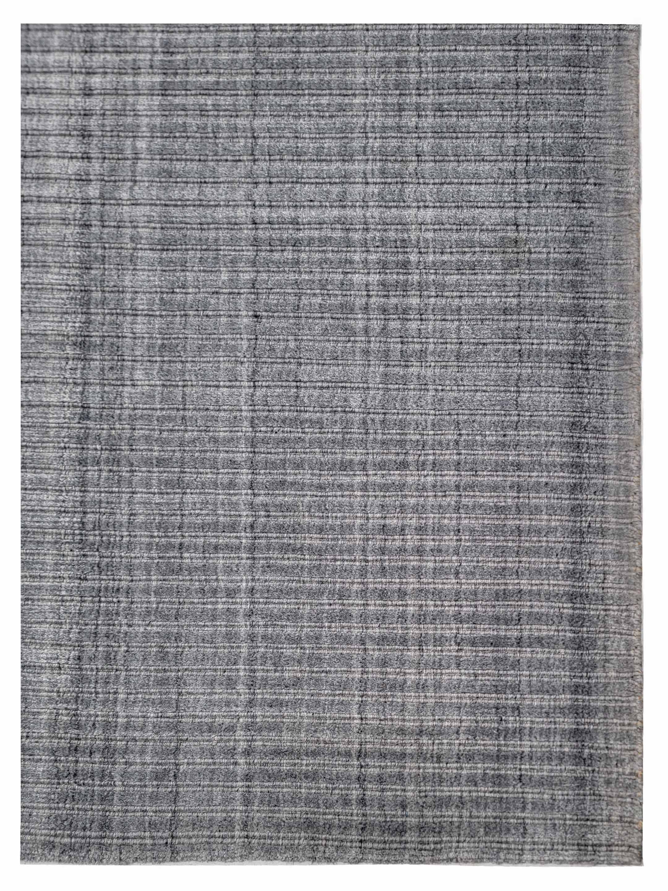 Westside Hand Knotted D.Grey 8x10 - Image 3 of 7