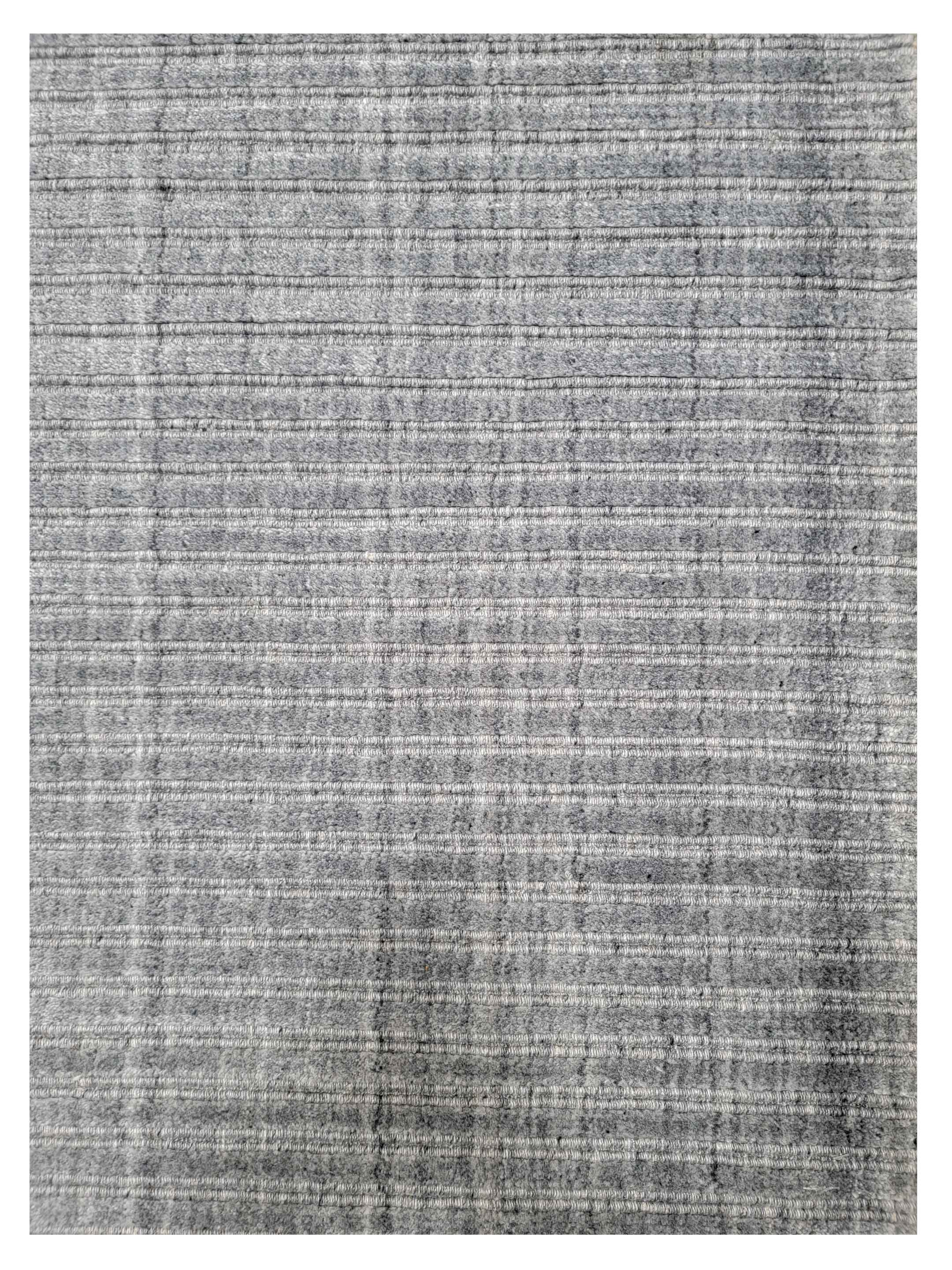 Westside Hand Knotted D.Grey 8x10 - Image 4 of 7
