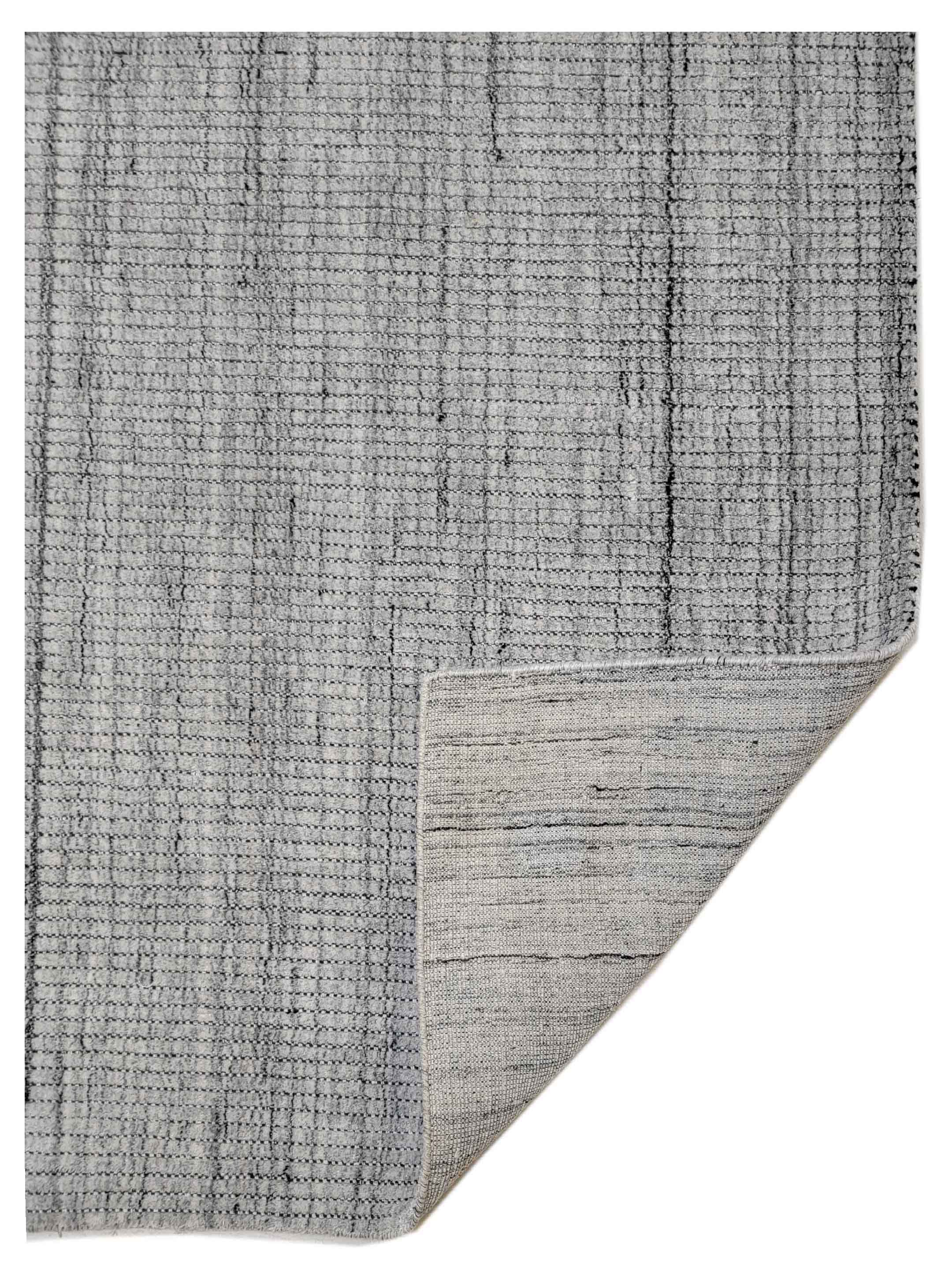 Soho Hand Knotted Silver 8x10 - Image 5 of 7