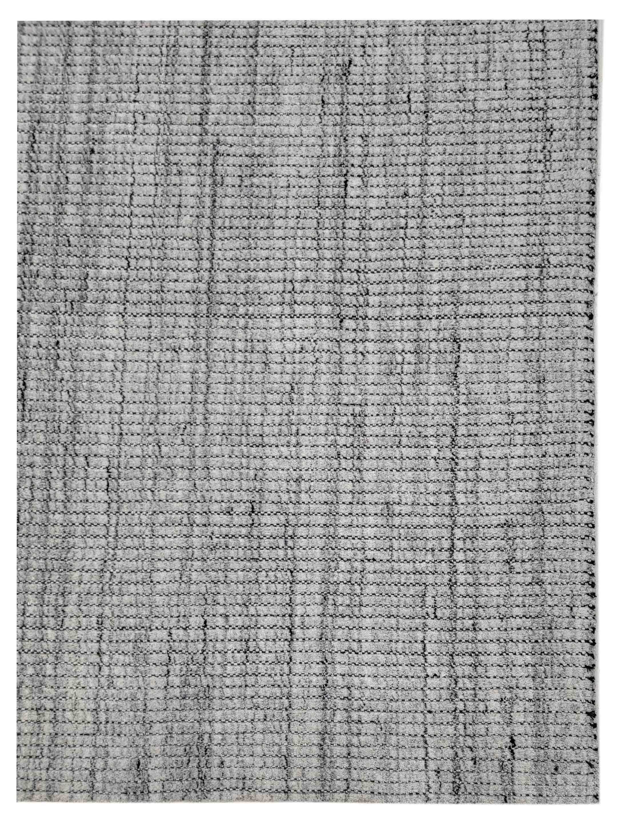Soho Hand Knotted Silver 8x10 - Image 7 of 7